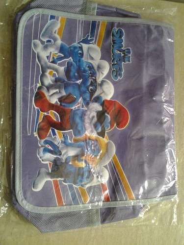 Smurf bag 36x28cm