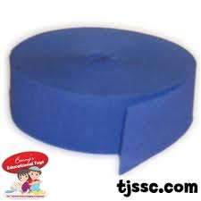 Streamers (1cm x 10m x 6piece) BLUE