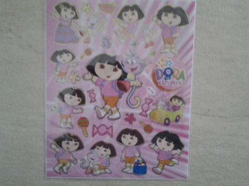 Dora sticker sheet