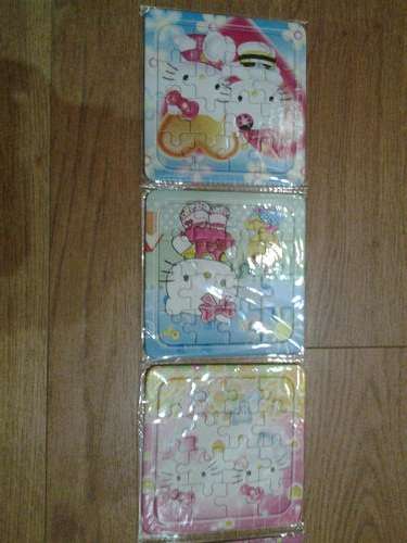 Hello kitty puzzle (3pack) perfect for party thank you gifts