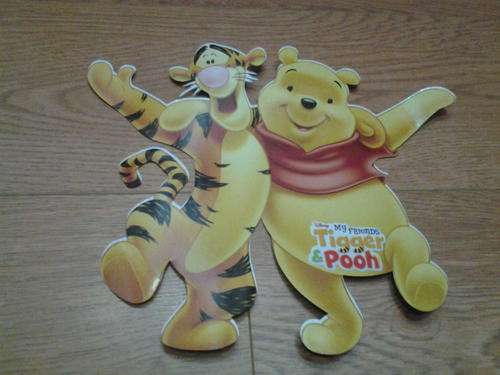 Winnie the pooh sticker cut out, perfect for party decor or bedroom,  +-20cm