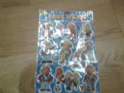 Bob the builder sticker sheet