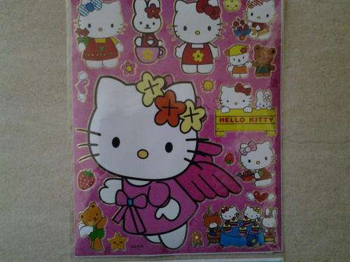 Hello kitty sticker sheet