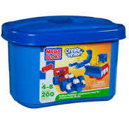 Mega blocks create a play, nr 299, 200 pieces