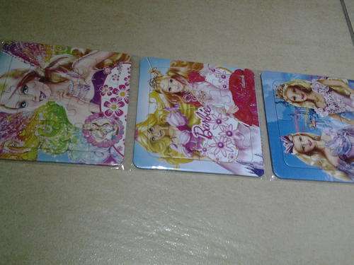 Barbie puzzle (3pack) perfect for party thank you gifts
