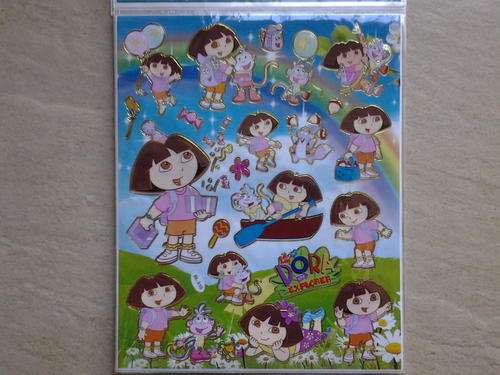 Dora sticker sheet