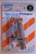Fondant open curve crimper