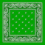 Cowboy green bandana
