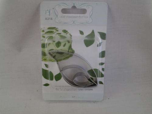 Metal Fondant leaf cutters, cut fun shapes from rolled fondant