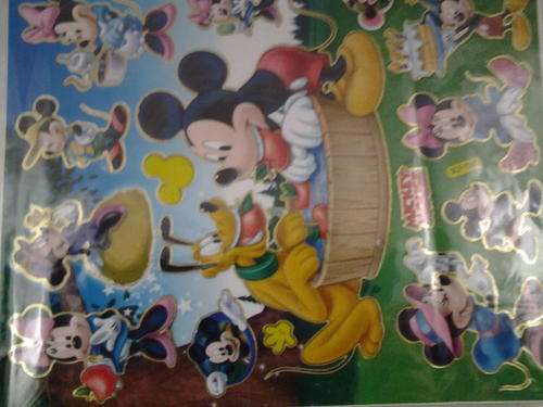 Mickey mouse sticker sheet