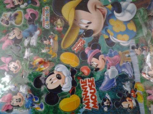 Mickey mouse sticker sheet