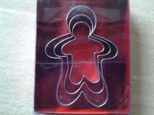 Christmas ginger bread man fondant / cookie Cutter