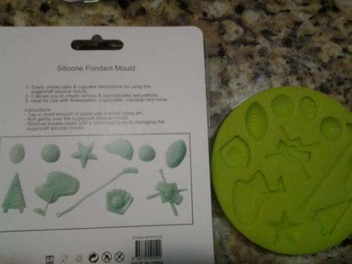 Sport Silicone fondant / sugarpaste mould