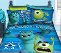 Monster university scare duvet cover set, single
