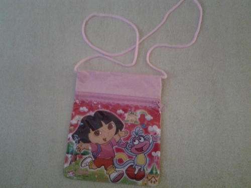 String bag Dora 17x14cm, perfect for parties