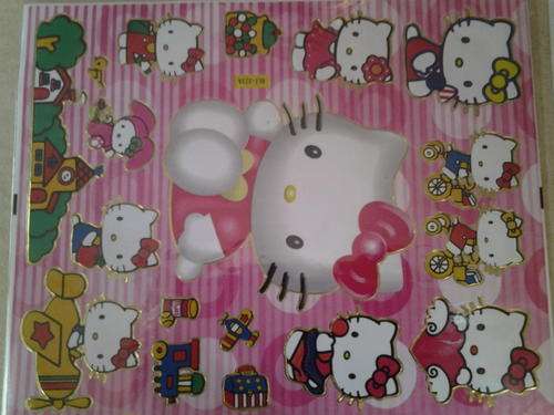 Hello kitty sticker sheet