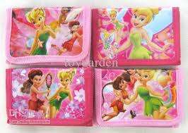 1 Tinkerbell wallet purse perfect for a party favour , we send these randomly