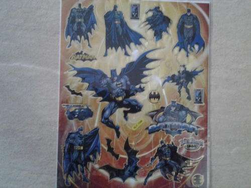 Batman sticker sheet