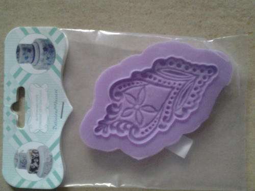 Border Silicone fondant / sugarpaste mould