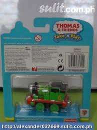 Thomas tank- fisher price - die cast trains,  Percy  7cm