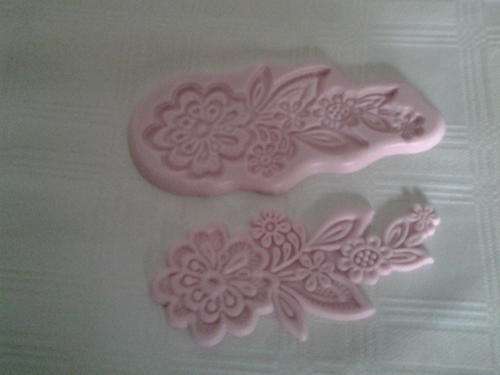 Border Silicone fondant / sugarpaste mould