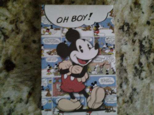 Mickey mouse notebook, great party favour