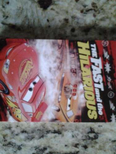 Mcqueen cars y notebook, great party favour