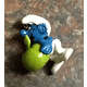 6cm smurf keyring, also perfect to use as caketoppers