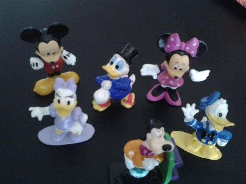 Mickey mouse clubhouse plastic figurines, perfect for cake toppers