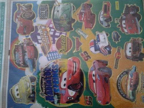 Mcqueen cars sticker sheet