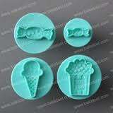 Candy Fondant plunger Cutter
