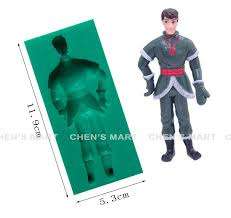 Silicone fondant Frozen Hans mold