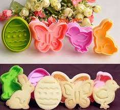 Easter fondant / cookie plunger cutter set