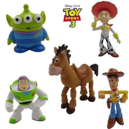 Toy story Figurine set, 4-8cm, perfect to use as caketoppers