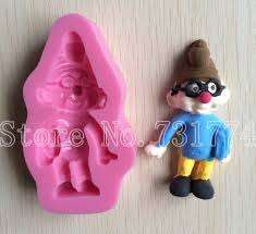 Silicone Smurf fondant mold was R70