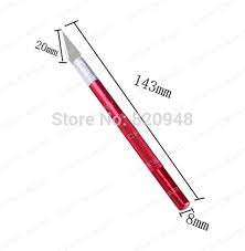 Art knife blade metal cutter cake modelling