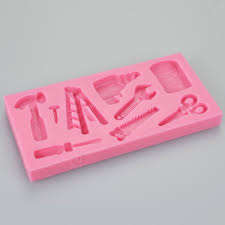 DIY tools silicone fondant Mould, size of mould 5.5x11cm