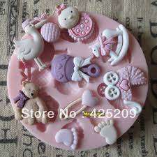 Baby shower fondant  mould