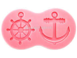 Anchor silicone fondant Mould, size of mould 8.5cm wide