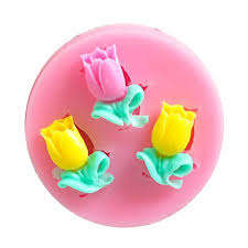 Tulip silicone mould, for choclate or fondant, size of mould 4.5cm