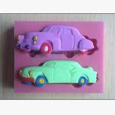 Classic cars fondant silicone mould, size of mould 7.5x6cm, B