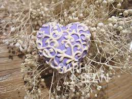 Heart silicone mould, for fondant, size of mould 5cm