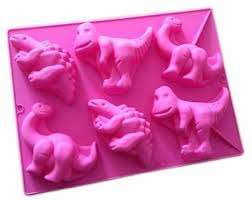 Dino silicone mould, for choclate or fondant,