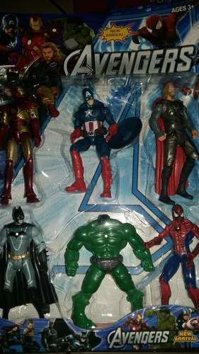 Avengers plastic cake toppers