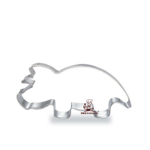 Dino metal cookie cutter, 9.5x4.5cm