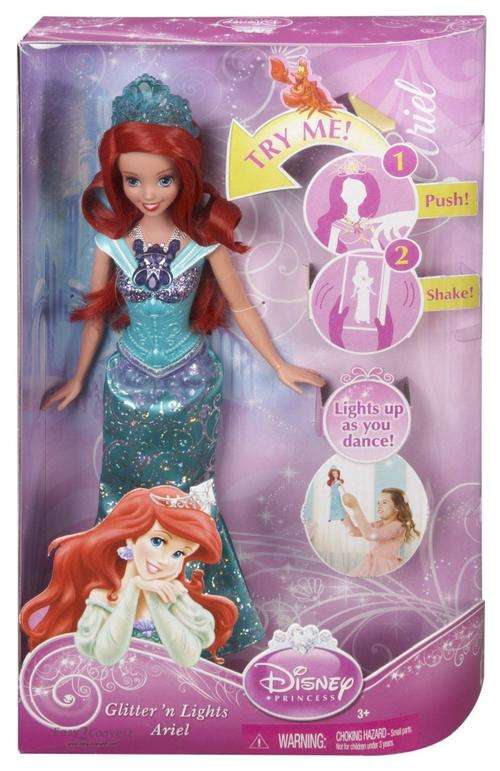 Disney Little Mermaid Glitter 'n Lights doll