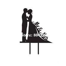 Acrylic cake topper