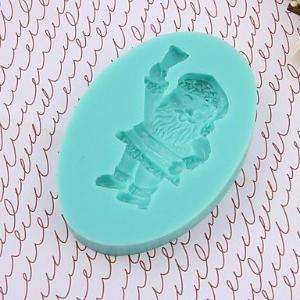 Father Christmas Silicone mould, size of mould 6x7.5