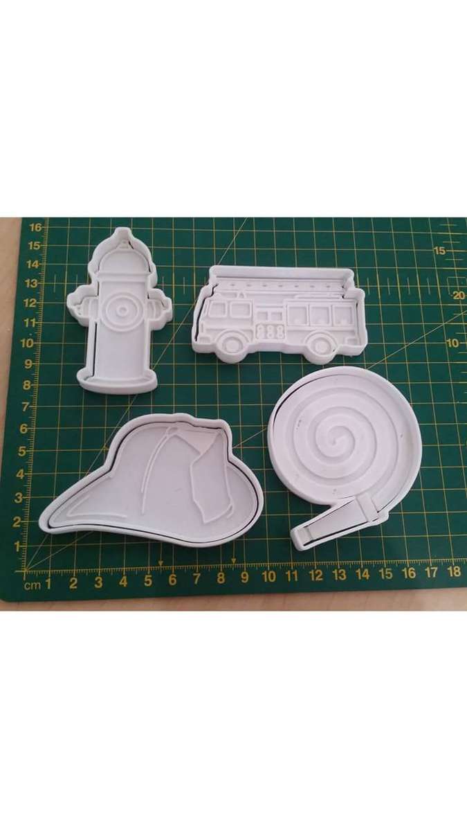 FIRE FIGHTER cookie cutter