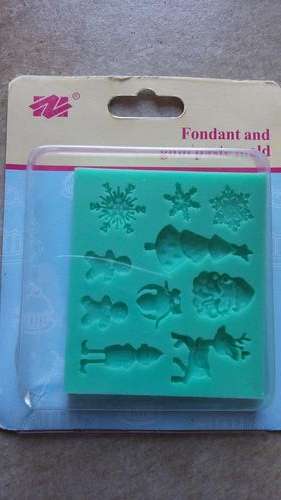 Silicone fondant Christmas